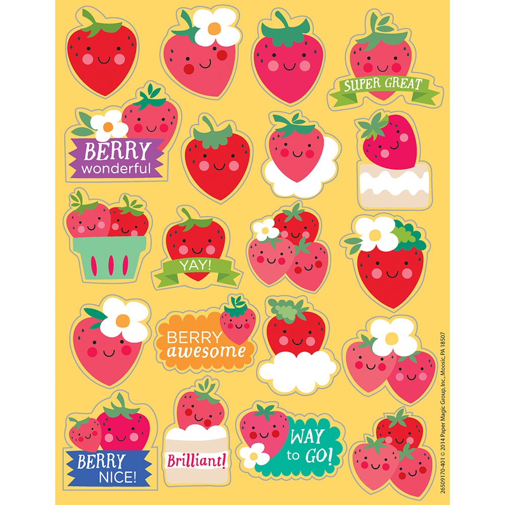 Strawberry Scented Stickers - Bell 2 Bell